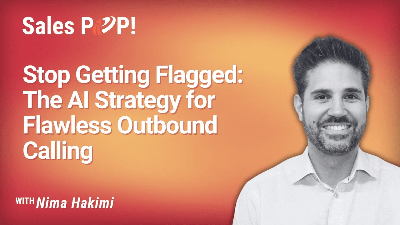 Nima Hakimi on Sales Pop!