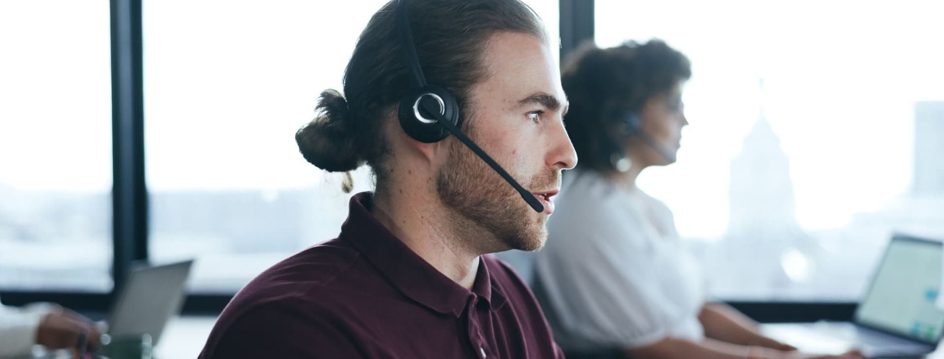 Outbound Call Center Agent on Call