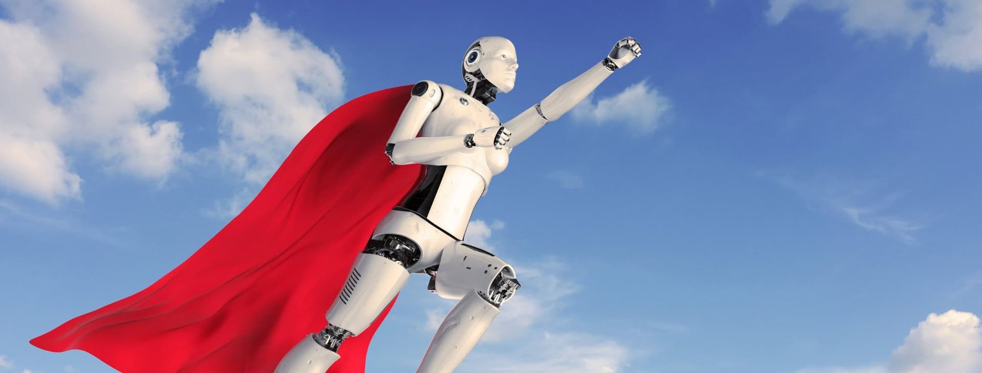 AI Superman Robot
