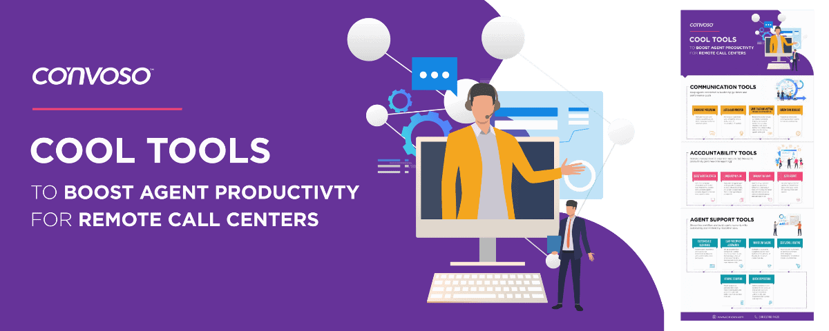 Infographic: Cool Tools to Boost Agent Productivity for Remote Call Centers