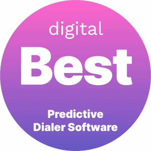 Best Predictive Dialer Software badge from Digital.com
