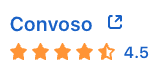 Convoso highest rated software for Reporting and Analytics feature with 4.5 of 5 by verified Capterra users